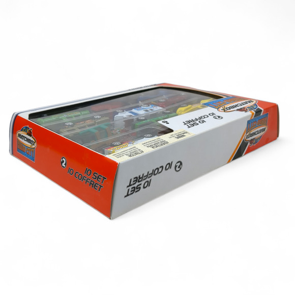 Matchbox Hero City 10 PC Coffret #2 New in Box 2002 Mattel Diecast 91517 - Picture 6 of 6